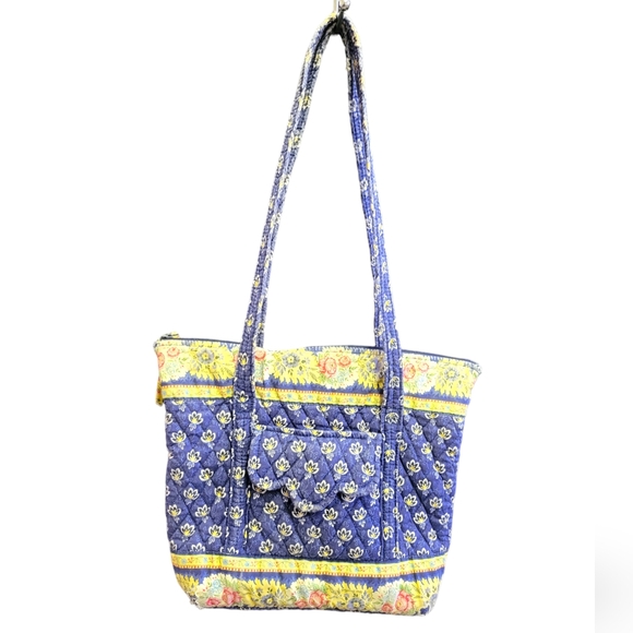 Vera Bradley Medium‎ Floral Print Tote Bag - Picture 1 of 10